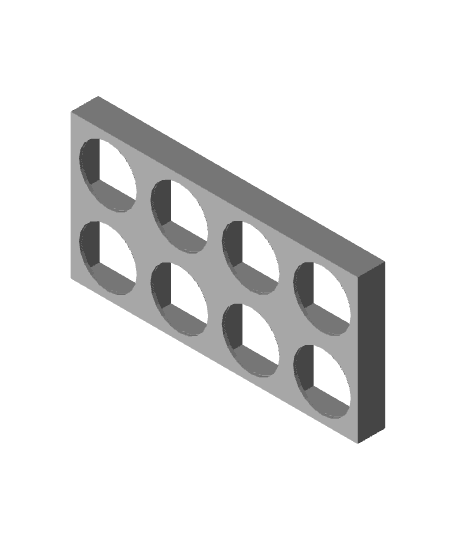 Nail Polish Holder 3d model