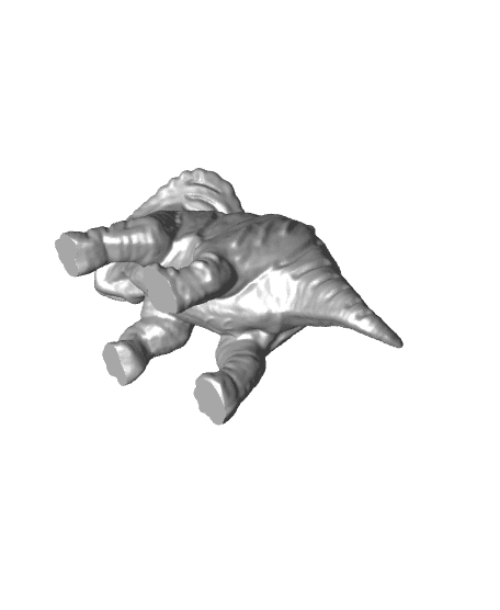 dinosaur ring head 3d model