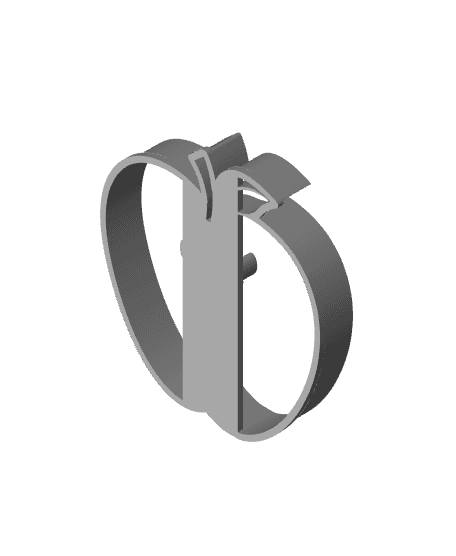 Apple Cookie Cutter, Biscuit Cutter 3d model