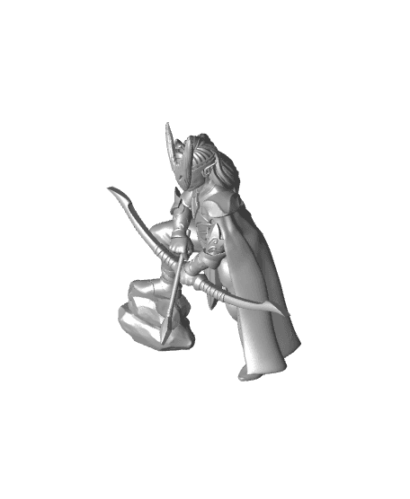 Zendir Shumigrai - With Free Dragon Warhammer - 5e DnD Inspired for RPG and Wargamers 3d model