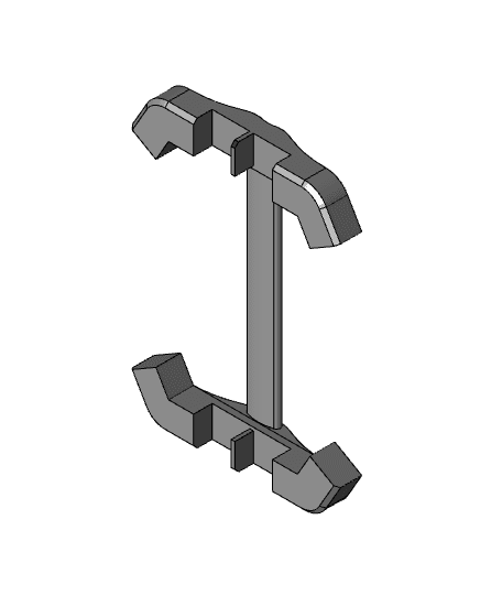 Hextraction - I Balance beam skeleton.step 3d model