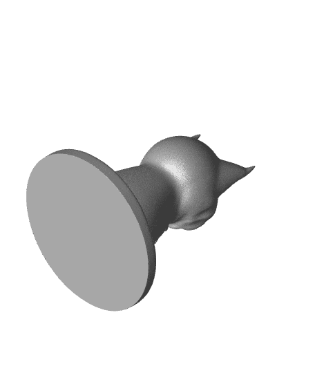 SkeleCat Backflow Burner 3d model