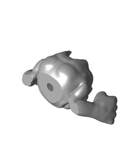 Geodude Planter - 3.25" Pot - Pokemon 3d model