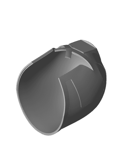 Judge Dredd Helmet - Dredd 2012 3d model