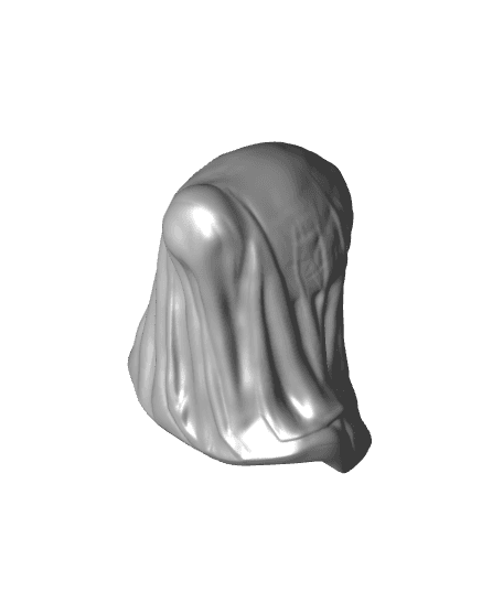 Veiled Virgin Sculpture 3d model