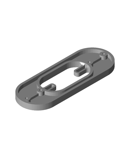 Reolink Video Doorbell Adapter Plate 3d model