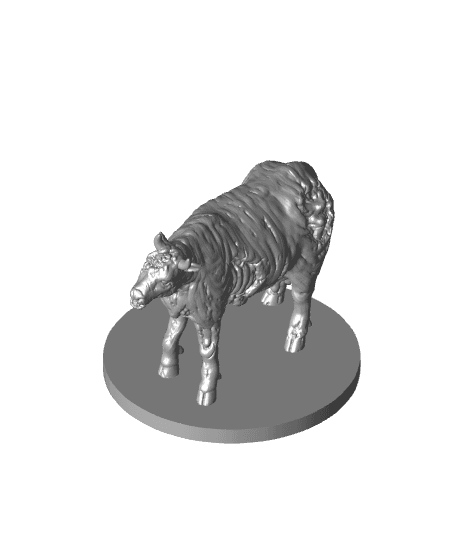Zombie Cow 3d model