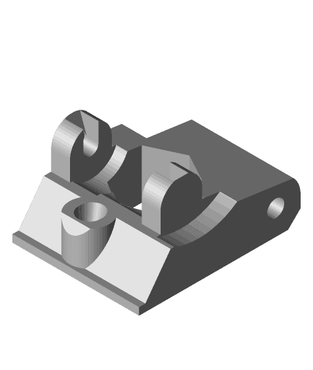 ORIGINAL PRUSA MK3S Idler Door Remix - clicking extruder fix 3d model