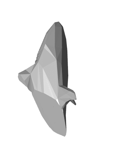 Shark Fridge Magnet 3d model