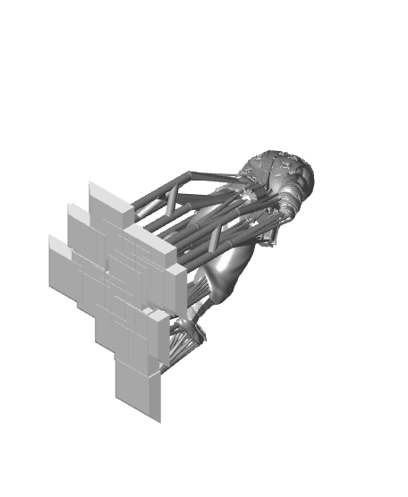 Modular Half-Orc Sapper 3d model