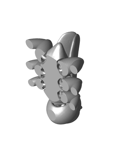 Simple Grasshopper Flexi 3d model