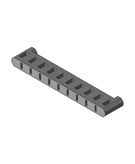 USB Holder (Multiboard) 3d model