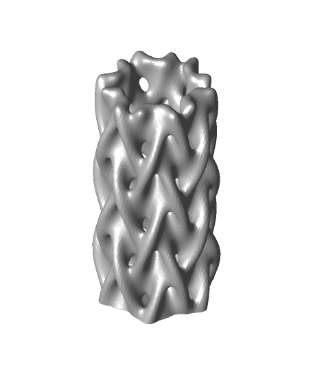 Braided Grass Vase (Medium) 3d model