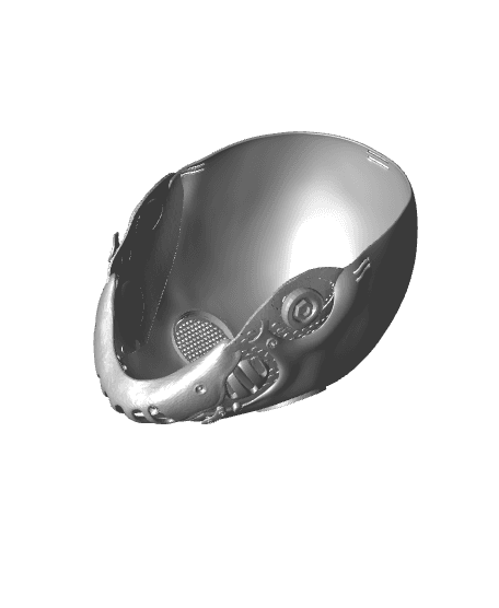Hellboy - Karl Ruprecht Kroenen Gas Mask - by Mr.Emaker3D  3d model