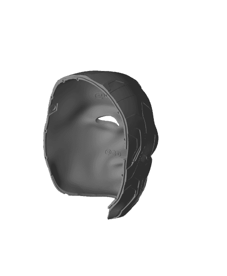 Vision Super hero Helmet Mask 3d model