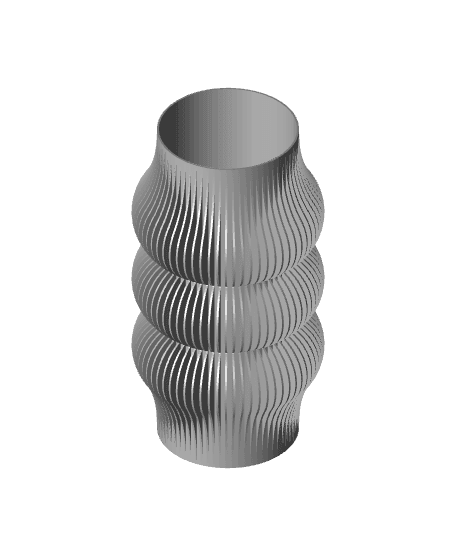 KRUHY vase 3d model