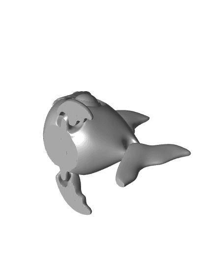 Flexi shark 3d model