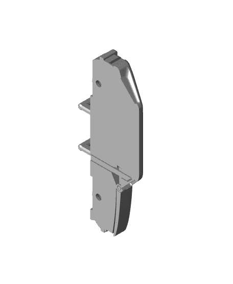 GOLF - WALL KEY HANGER 3d model