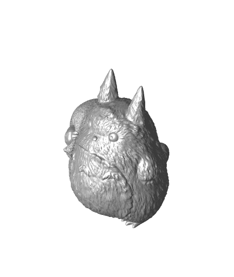Medium Totoro(My Neighbor Totoro) 3d model