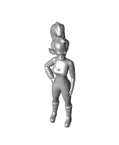Captain Turanga Leela -Futurama 3d model