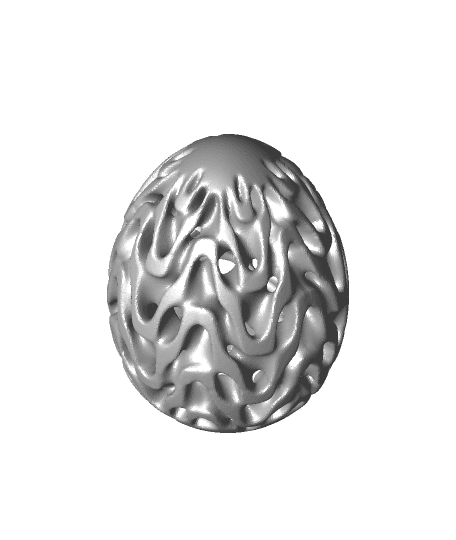 Easter Eggshell 8 3d model