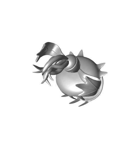 Pokemon Carnivine #455 - Optimized for 3D Printing 3d model