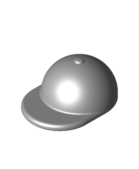 Baseball Cap // Lil'Hats'N'Stuff 3d model
