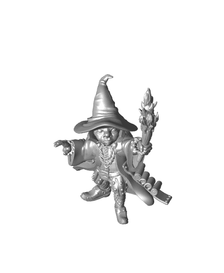 Gnome Wizard 3d model