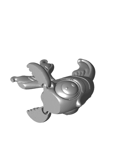 Flexi fish 3d model