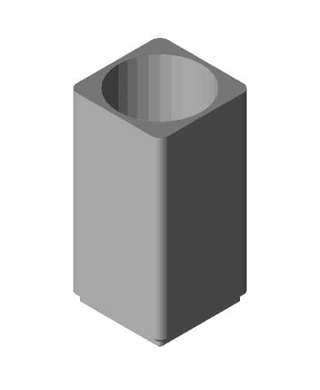 Gridfinity Vacuum Pump Box 1x1.stl 3d model