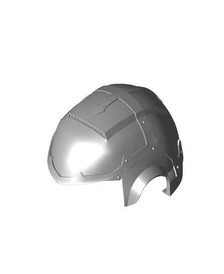 Chaos Space Marine Helmet 3d model