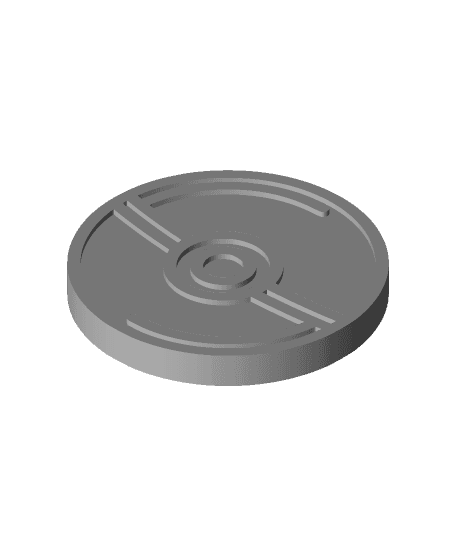 PokeBall Keychain 3d model