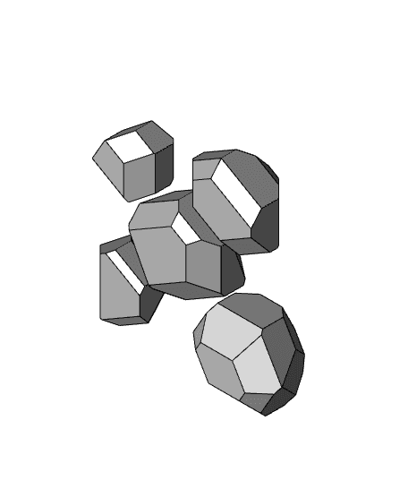 Impossible Stacking Blocks 3d model