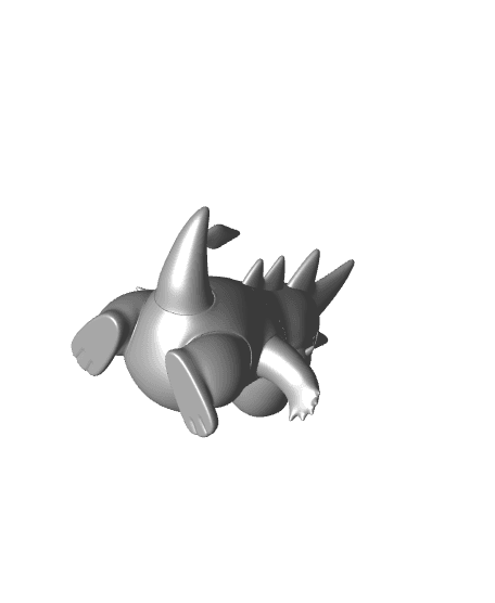 Pokemon Croconaw #159 - Optimized for 3D Printing 3d model