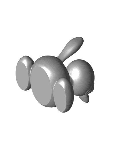 Porygon2 Pokemon (No support) 3d model