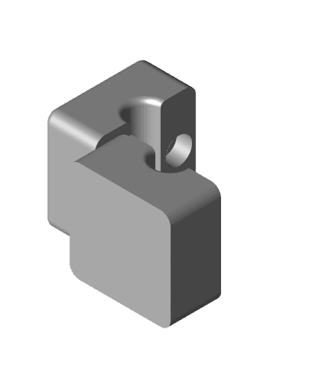 Block Magnetic Cable Clip 3d model