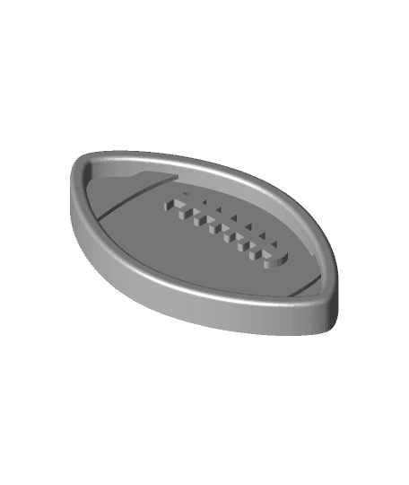 Football Coin Dump Tray 3d model