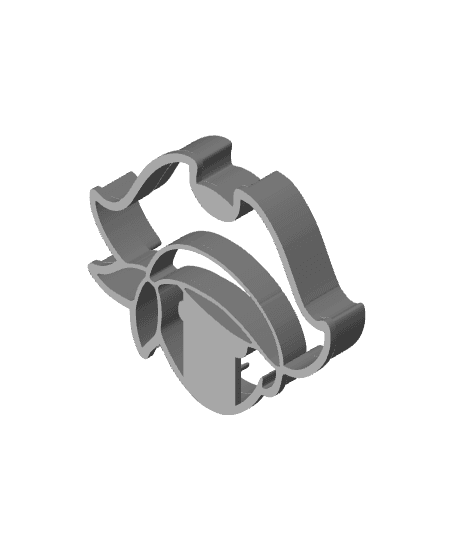 Pirate Cookie Cutter, Biscuit Cutter 3d model