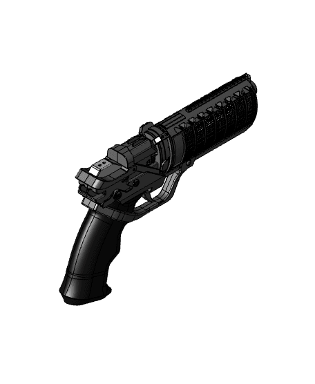 Blade Runner 2049 Ks Blaster - Source File 3d model