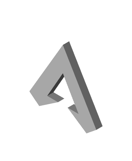 Apex logo 3d model