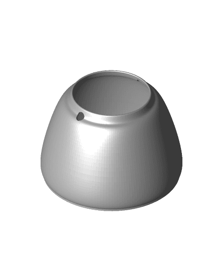 Sleek Strap Vase 3d model