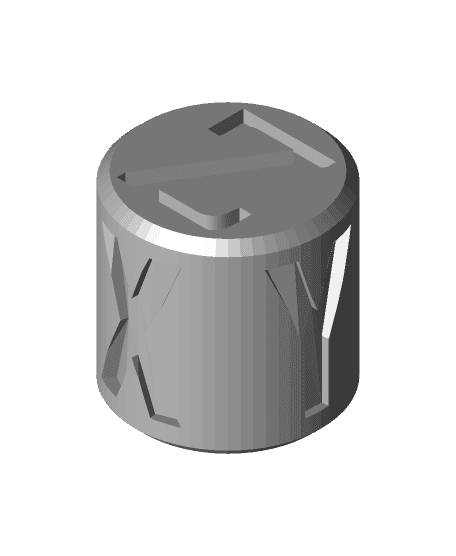 Worthless XYZ Calibration Cylinder 3d model