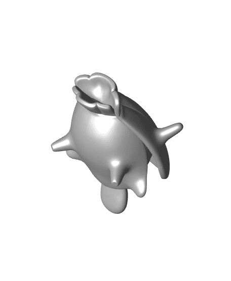 Pokemon Shellder #90 - Optimized for 3D Printing 3d model