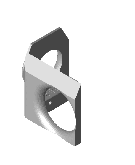 Direct drive shield admission horn style 3d model