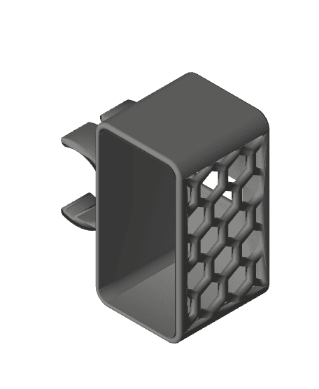 Powerbank mount for Tripod  3d model