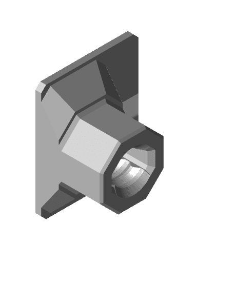 8 mm - VHB Tape - Bolt-Lock Mount 3d model