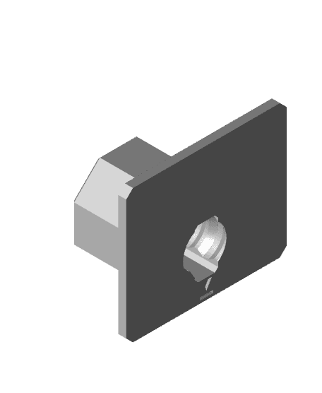 8 mm - VHB Tape - Bolt-Lock Mount 3d model