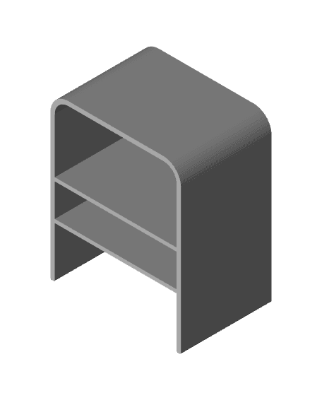 Modern bedside table 3d model