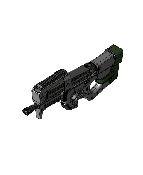 Fortnite P90 - Source File 3d model