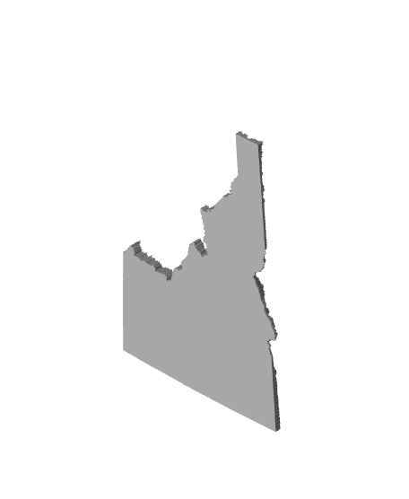 Idaho 3d model